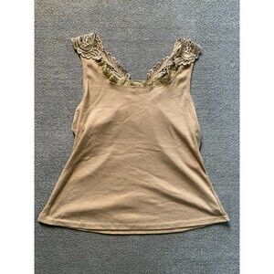 Fancy Cube Tank Top Womens Large L Sleeveless